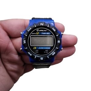 Vintage Lifelong Quartz 1/100 Sec Alarm Chrono Digital Watch